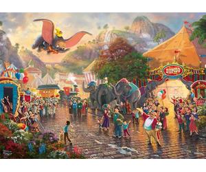 Schmidt Spiele 59939 Thomas Kinkade, Disney, Dumbo, Puzzle de 1000 Piezas