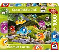 Schmidt Spiele 59942 Spacebubble Club Llegada al Bosque de musgos - Puzzle de 1000 Piezas
