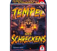 Schmidt Spiele Empleo 75046 Templo del Terror Juego de Cartas, Color marrón, Medium