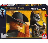 Schmidt Spiele- Cat 56443 El Gato con Botas y Sus Amigos, 150 Piezas, Puzzle Infantil