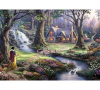 Blancanieves Discovers La Cabaña: Schmidt Disney Premium Thomas Rompecabezas