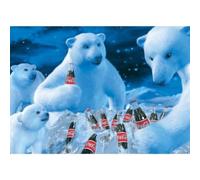 Schmidt Spiele , Coca Cola: Polar Bears (1000pc), Puzzle, Ages 12+
