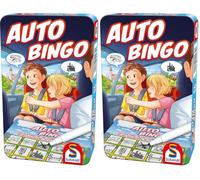 Schmidt Spiele jeu Bingo Bring M Boîte métallique Multicolore (Paquete de 2)