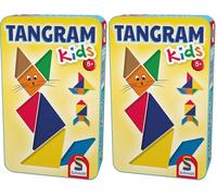 Schmidt Spiele Kids Jeu Éducatif Enfants Tangram (51406), Color/Modelo Surtido (Paquete de 2)