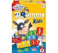 Schmidt Spiele GmbH-Schmidt Spiele 40544 My Rummy Junior-Juego de niños, Multicolor, Norme