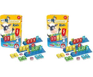 Schmidt Spiele MyRummy Kids 51439 Bring Me mit Spiel in Der Metalldose Bunt (Paquete de 2)