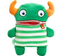 Schmidt Spiele Pat Monstruo Felpa Verde, Naranja, Color blanco - juguetes de peluche (Monstruo, Verde, Naranja, Color blanco, Felpa, Niño, 50 g)