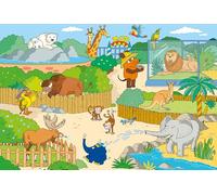 Schmidt Spiele Puzzle 56349 - Puzzle Infantil (60 Piezas), diseño de ratón