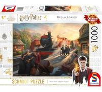 Schmidt Spiele Puzzle de 1000 Piezas de Thomas Kinkade, Wizarding World, Harry Potter, Hogwarts Express, 58428, Multicolor