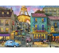 Schmidt Spiele Puzzle de 1000 Piezas en Las Calles de París 59780, Multicolor