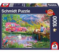 Schmidt Spiele-Rompecabezas 57382 Peace on Earth-Puzzle de 1000 Piezas, Talla ún