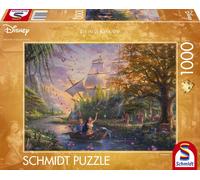Schmidt Spiele Thomas Kinkade: Disney Pocahontas 2021 Edition (1000pc), Puzzle,