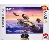 Schmidt Spiele Thomas Kinkade, Lucas Film, Mandalorian, The Escort, 1.000 Piezas