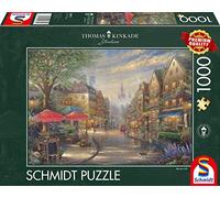 Schmidt Spiele Thomas Kinkade-Puzzle (1000 Piezas), diseño de café en Múnich, Multicolor (A2101842)