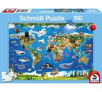 Schmidt Spiele- Vida Silvestre Puzle Infantil Lococo, 150 Piezas, diseño de Animales, Multicolor (56355)
