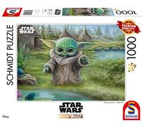 Schmidt Spiele Thomas Kinkade, Lucas Film, The Mandalorian, Childs Play, 1.000 Piezas, Multicolor, Talla única (59955)