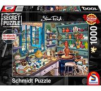 Schmidt- Secret Puzzle de 1000 Piezas, Multicolor (59656)