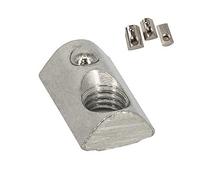 SCHMIDT systemprofile 50 x Tuercas M8 Nut 8 deslizante Tuercas de suspensión orientables Material de fijación Perfil de aluminio Accesorios
