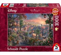 Schmidt Thomas Kinkade: Disney - Lady and The Tramp Jigsaw Puzzle (1000-Piece)