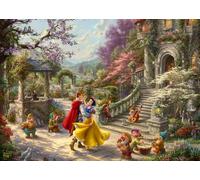 Schmidt Thomas Kinkade: Disney Snow White Dancing with The Prince Jigsaw Puzzle (1000pc)