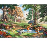 Schmidt-Spiele Puzzle Thomas Kinkade: Disney Winnie the Pooh - 1000 piezas - 12+ años - 1 jugador