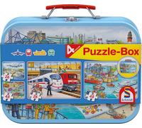 Schmidt Vehicle Keepsake Tin Jigsaw Puzzle