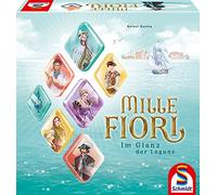 Schmidt Vidrieras Spiele 49400 Mille Fiori, El Brillo de la Laguna, Estrategia Juego, Multicolor