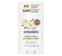 Schmidt'S Desodorante Schmidts para pieles sensibles, con sabor a vainilla y leche de avena, 65 ml, 1 unidad