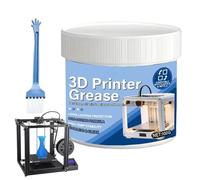 Schmierfett und Schmiermittel für 3D-Drucker | 100g Getriebe Lager Motor Fett | inklusive Pinsel und 3D-Drucker Schmieröl ideal für Linearführungen Maschinen