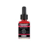 Schmincke : Aero Color Finest Acrylic Ink : 28ml : Total Cover : Ruby Red