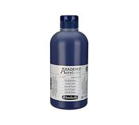 Schmincke - AKADEMIE® Acryl color, Azul de Prusia 500 ml, 23447028, pintura acrílica para artistas, brillante, muy resistente a la luz y sin cadmio, técnica mixta