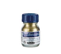 Schmincke - Aqua-Bronze, oro rico, 20 ml, 15 811 032, efectos metálicos brillantes sobre témperas y acuarelas, papel, cartón, tabla de pintar, lienzo