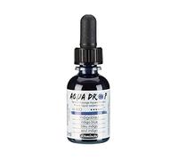 Schmincke - AQUA DROP, acuarela líquida a base de pigmentos, color Azul indigo en frasco de 30 ml con pipeta, 24460034, para pintar acuarela, esbozos urbanos, caligrafía, rotulación a mano