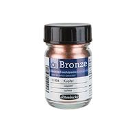Schmincke - Bronce al óleo, cobre, 50 ml, 15 804 024, para efectos metálicos iridiscentes en pinturas al óleo, así como en superficies preimprimadas, por ejemplo, madera, metal, yeso
