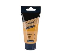 Schmincke - College® Acrílico, Ocre en tubo de 75 ml, 33610013, Pintura acrílica con pigmentos de artista en alta concentración, opaca y esmaltada, resistente a la luz, seda mate