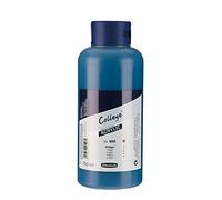 Schmincke - College® Acrylic, Indigo 750 ml, 33400030, Pintura acrílica con pigmentos de artista en alta concentración, opaca y con veladura, resistente a la luz, seda mate