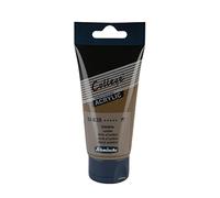 Schmincke - College® Acrylic, Umbra en tubo de 75 ml, 33635013, Pintura acrílica con pigmentos de artista en alta concentración, opaca y esmaltada, resistente a la luz, acabado satinado
