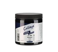 Schmincke - College® Linol, tintas de linóleo para artistas, Negro 237 ml, 39700053, tinta de linóleo a base de agua de bajo olor, resistente a la luz, impresión uniforme