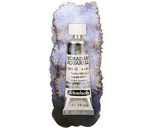 Schmincke - Horadam Aqua Super granulación, tundra violeta, 15 ml, colores muy granulares muy fuertes, acuarelas finas y supergranuladoras