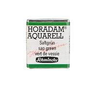 Schmincke - HORADAM® AQUARELL - acuarelas para artistas, 530 Sap green, 14 530 044, 1/2 godet