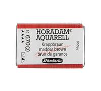 Schmincke - HORADAM® AQUARELL - acuarelas para artistas, 670 marrón víbora, 14 670 043, 1/1 godet