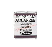 Schmincke - HORADAM® AQUARELL - acuarelas para artistas, 782 Tinta neutra, 14 782 044, 1/2 godet