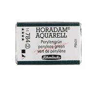 Schmincke - HORADAM® AQUARELL - acuarelas para artistas, 784 verde perileno, 14 784 043, 1/1 godet