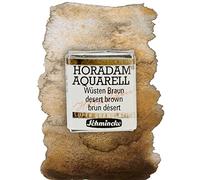 Schmincke HORADAM AQUARELL, Super Granulation, 14 923 044 Desert Brown, 1/2 sartenes, colores granulados muy fuertes, acuarelas supergranuladas