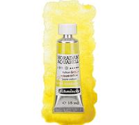 Schmincke HORADAM® AQUARELL, Super granulación, amarillo volcán, 15 ml, tonos muy fuertes de granulación, acuarelas supergranuladoras