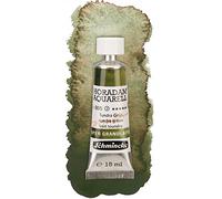 Schmincke - HORADAM® AQUARELL, Super Granulación, Verde Tundra, 15 ml, tonos de color muy fuertemente granulantes, acuarelas supergranulantes de la más fina calidad