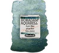 Schmincke - HORADAM® AQUARELL, Super Granulation, 14 934 044 Auen Blau, 1/2 godet, tonos de color muy fuertemente granulantes, finísimos colores de acuarela supergranulantes