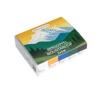 Schmincke HORADAM GOUACHE 72721097 - Caja de pintura compacta de cartón con 5 pinturas gouache altamente pigmentadas en tubos de 5 ml, juego de pintura Mountain Peaks