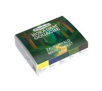 Schmincke HORADAM GOUACHE 72723097 - Caja de pintura compacta de cartón con 5 pinturas gouache altamente pigmentadas en tubos de 5 ml, 72723097