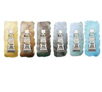 Schmincke Horodam Super Granulación Acuarela Extrafina 6 X 5ML. Set Naturaleza